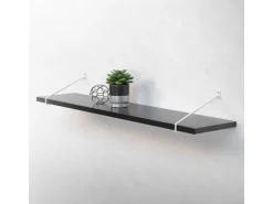 ML-Design 2 Stück Regalhalterung 265 mm aus Stahl Haarnadel Regalwinkel