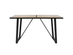 ML-Design Esstisch 140x70x75 cm Eiche Optik Rechteckiger für 6 Personen* Tische