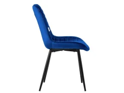 ML-Design Esszimmerstühle 2Er Set Sitzfläche aus Samt mit Rückenlehne