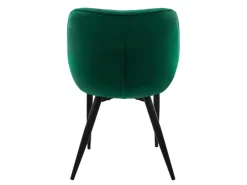 ML-Design Esszimmerstühle 4Er Set Dunkelgrün Küchenstuhl mit Dickem Samtstoff* Stühle