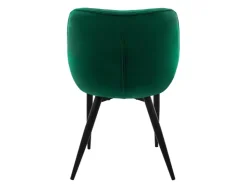 ML-Design Esszimmerstühle 6Er Set Dunkelgrün Küchenstuhl mit Dickem Samtstoff