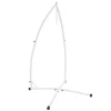 ML-Design Hängesesselgestell Weiß 208 cm Belastung bis 120 kg Stahlrohr