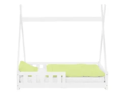 ML-Design Kinderbett Tipi 70x140 cm mit Rausfallschutz Lattenrost* Bettwäsche