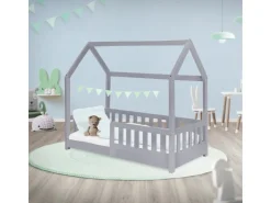 ML-Design Kinderbett 70x140 cm mit Rausfallschutz Lattenrost* Betten