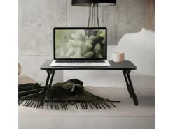 ML-Design Laptoptisch für Bett 60x40 cm Betttisch Klappbar