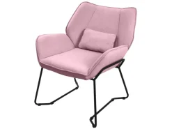 ML-Design Loungesessel mit Leinenbezug mit Armlehne und Rückenlehne* Sessel