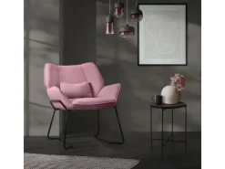 ML-Design Loungesessel mit Leinenbezug mit Armlehne und Rückenlehne* Sessel