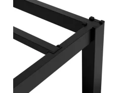 ML-Design Metallbett 160x200 cm Stahlrahmen mit Lattenrost Bettgestell* Betten