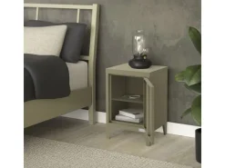 ML-Design Nachttisch in 40x30x58 cm aus Stahl Industriedesign
