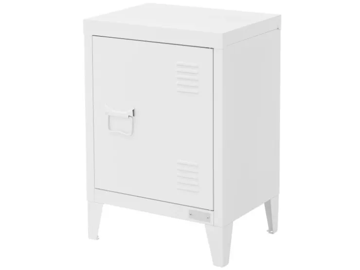 ML-Design Nachttisch in 40x30x58 cm aus Stahl Industriedesign