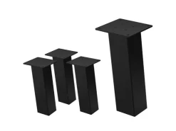 ML-Design Tischbeine 4Er Set I-96GRAD H30 cm Stahl 8x8cm* Tische|Kommode