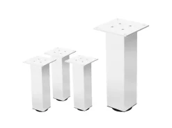 ML-Design Tischbeine 4Er Set I-Design H30 cm Stahl 8x8 cm* Tische