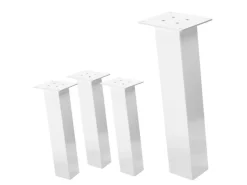 ML-Design Tischbeine 4Er Set I-96GRAD H42 cm Stahl 8x8cm