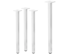 ML-Design Tischbeine 4Er Set I-Design H72 cm Stahl 4x4 cm