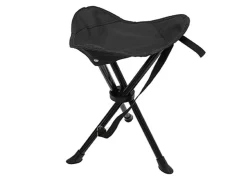Mojawo 3-Bein Dreibeinhocker Campinghocker Anglerhocker Tragegurt schwarz* Hocker