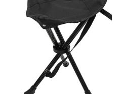 Mojawo 3-Bein Dreibeinhocker Campinghocker Anglerhocker Tragegurt schwarz* Hocker