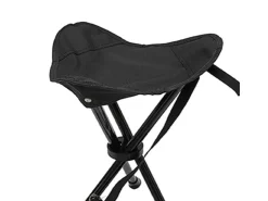 Mojawo 3-Bein Dreibeinhocker Campinghocker Anglerhocker Tragegurt schwarz* Hocker