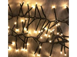 Mojawo 700er Cluster-Lichterkette LEDs Innen und Außen Warmweiß* Kommode