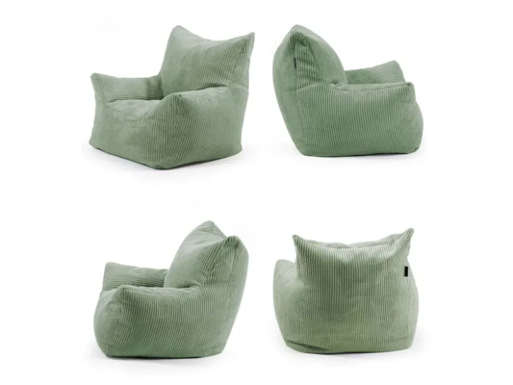 mokebo Kindersessel aus Cord Der Pausenheld Sitzsack Kinder Kindersitzsack in* Sitzsäcke