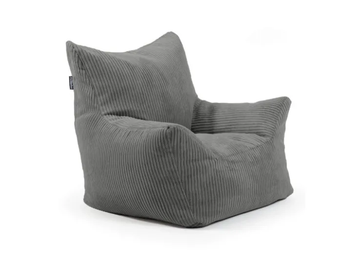 mokebo Kindersessel aus Cord Der Pausenheld Sitzsack Kinder Kindersitzsack in
