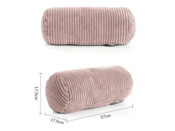 mokebo Nackenkissen mit Cordbezug Das Nickerchen Nackenrolle oder Kissenrolle in