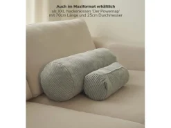 mokebo Nackenkissen mit Cordbezug Das Nickerchen Nackenrolle oder Kissenrolle in