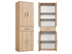 mokebo Schrank in Braun Der Praktische Mehrzweckschrank oder Aufbewahrungsschrank* Kommode