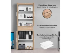 mokebo Schrank in Braun Der Praktische Mehrzweckschrank oder Aufbewahrungsschrank* Kommode