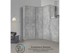 mokebo Schrank in Der Lange Mehrzweckschrank Allzweckschrank oder Aufbewahrungsschrank