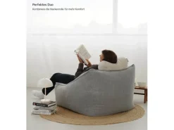 mokebo Sitzsack Sessel aus Cord Der Lümmel XXL Sitzsack Cord Sessel oder Sitz Sessel in* Sessel