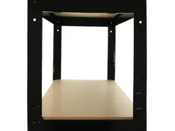 Monstershop 3 x Monster Racking T-Rax 75cm Lagerregal Schwarz mit Gratis Gummihammer* Regalsysteme