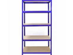 Monstershop 3 x Monster Racking T-Rax 90cm Lagerregal Blau mit Gratis Gummihammer