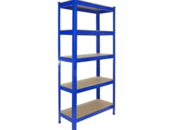 Monstershop 8 x T-Rax Lagerregal aus Stahl 5 Fächer 75cm* Regalsysteme