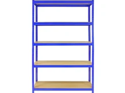 Monstershop 5 x T-Rax Lagerregale 180cm x 120cm x 45cm Blau* Regalsysteme