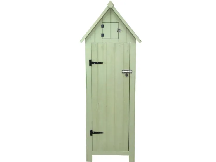 Monstershop Gartenschrank aus Holz Grün