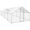 Monstershop Hühner Freilauf 4m x 8m x 2m