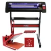 Monstershop 720mm LED Schneideplotter Inklusive 38cm Transferpresse & Software* Bastelzubehör