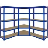Monstershop Monster Racking Sparangebot 1 x T-Rax 90cm Eckregal + 2 x T-Rax 90cm in Blau