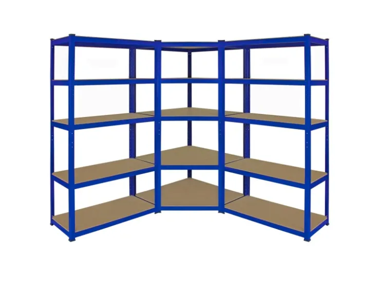 Monstershop Monster Racking Sparangebot 1 x T-Rax 90cm Eckregal + 2 x T-Rax 90cm in Blau