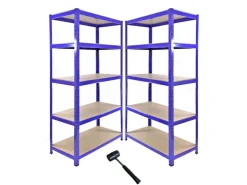 Monstershop Monster Racking Sparangebot 1 x T-Rax 90cm Eckregal + 2 x T-Rax 90cm in Blau