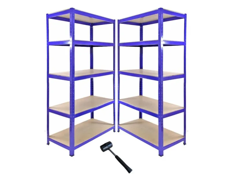Monstershop Monster Racking Sparangebot 1 x T-Rax 90cm Eckregal + 2 x T-Rax 90cm in Blau