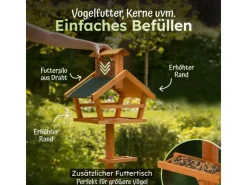 Moorland VH1 Vogelhaus 45x30x120cm* Vogelbedarf