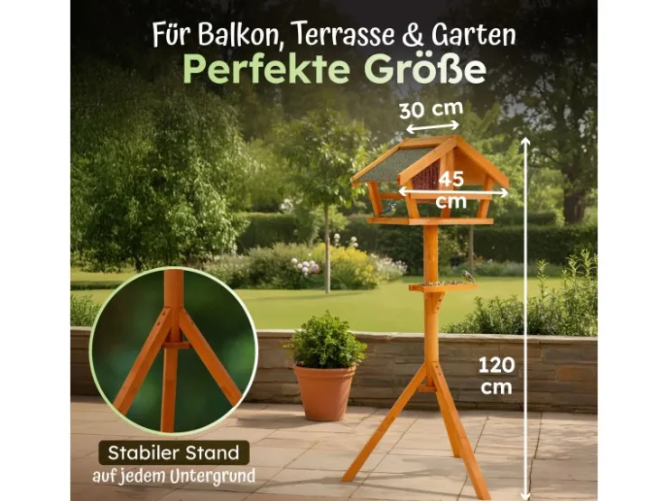 Moorland VH1 Vogelhaus 45x30x120cm* Vogelbedarf