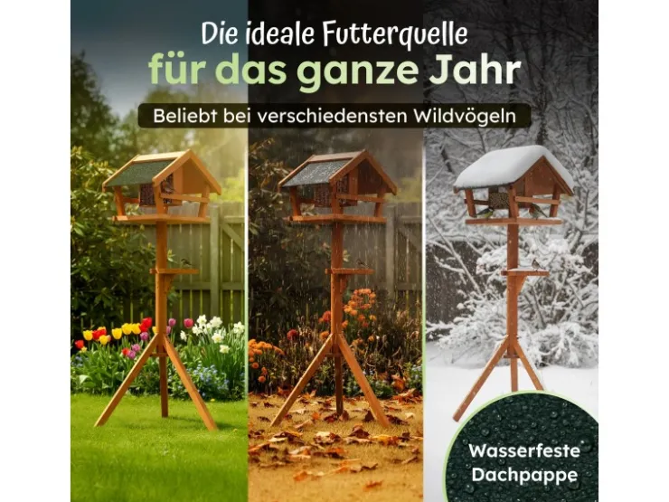Moorland VH1 Vogelhaus 45x30x120cm* Vogelbedarf