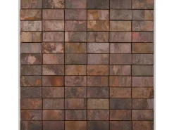 Mosaik Metall Kupfer 3D 30 cm x 30 cm