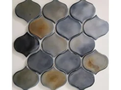 Mosaikmatte Cadiz Arabesque Keramik 26,4 cm x 28,3 cm* Mosaik