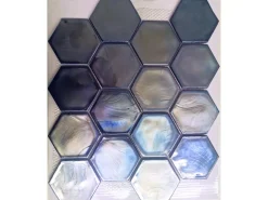 Mosaikmatte Cadiz Hexagon Keramik 26 cm x 29,9 cm