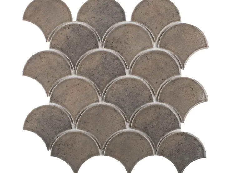 Mosaikmatte Castello Fächer Keramik 29,2 cm x 30,3 cm* Mosaik