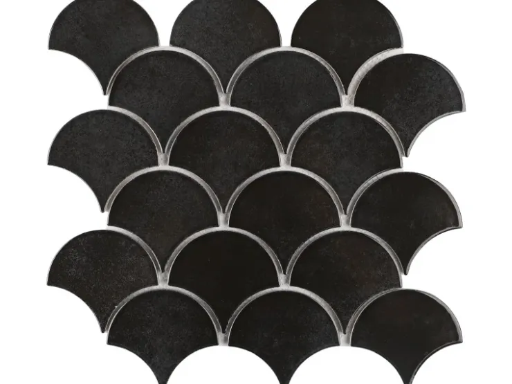 Mosaikmatte Castello Fächer Keramik 29,2 cm x 30,3 cm* Mosaik