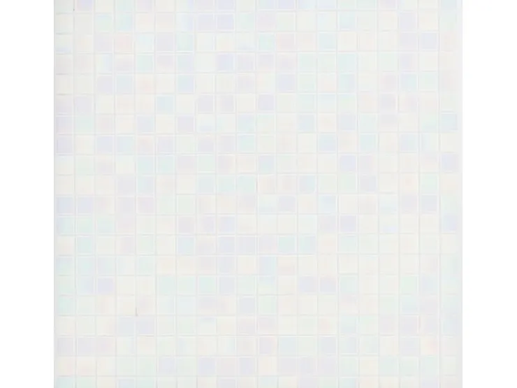 Mosaikmatte Glas Perlmutt Weiß 32,7 cm x 32,7 cm* Mosaik
